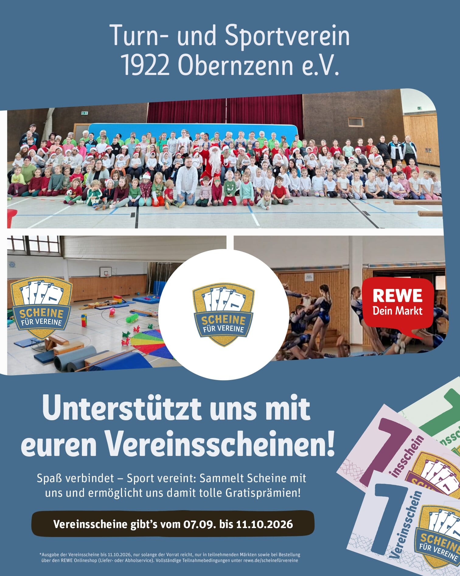Scheine für Vereine 2026